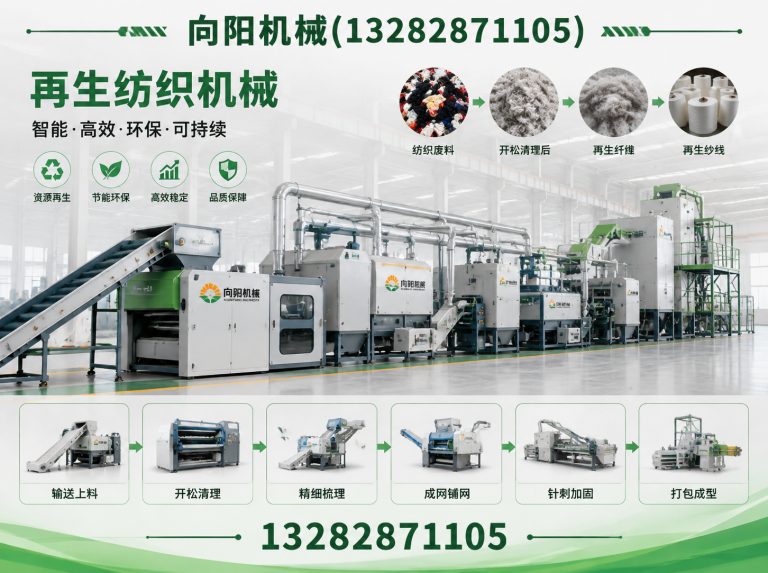 常德再生纺织机械展示图